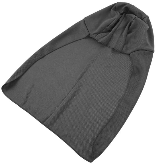 Worgeous  2 Pcs Sun Visor Hat with Neck Flap Men Hats Man Miss Dark Grey