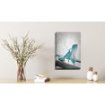 thumbnail image 1 of Gango Home Decor Blue Heels by Erin Berzel (Ready to Hang); One 16x24in Hand-Stretched Canvas, 1 of 4