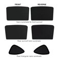 thumbnail image 2 of 4 Uds. Parasol para cubierta de coche, aislamiento térmico, tragaluz plegable para Tesla Model 3 Y Ehuebsd Accesorios para autos y motos, 2 of 2