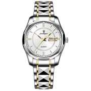 Poedagar New Fashion mens watches stainless steel top brand luxury waterproof men quartz wristwatches Relogio masculeinoa