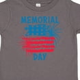 thumbnail image 4 of Inktastic Memorial Day Distressed American Flag with Fireworks Boys or Girls Toddler T-Shirt, 4 of 5