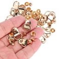 thumbnail image 4 of Shoelace Hook, Brass DIY Rivet Tool Eyelet Buckle Rivet, D-Ring Eyelet Buckle Shoes Accessories Rivet Tool For Making Shoes/ Leather/ Bags Repairment Shoes, 4 of 8