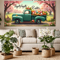 thumbnail image 5 of Easter Themed Backdrop Banner with Bunny Truck and Eggs Design Party Decorations for Easter Celebrations Family Gatherings Spring Events Photography Props, 5 of 7