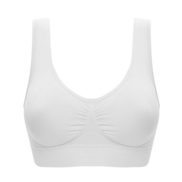 Women Full Coverage Bra Pure Color Plus Size Ultra-thin Large Bras Sports Bras  Bras Cup Tops 