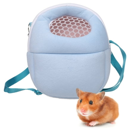 PUMYPOREITY Hamster Carrier Bag  Hands Free Pet Bag  Pet Travel Tote Bag with Adjustable Strap  Airline Approved Carriers for Small Animals  Guinea Pig Hedgehog Squirrel Chinchilla mice Rats