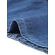 thumbnail image 5 of Chaqueta de mezclilla INSPIRE CHIC para mujer, con cuello casual, de manga larga y botones M Azul, 5 of 6