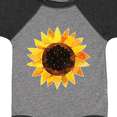 thumbnail image 4 of Inktastic Summer Sunflower Boys or Girls Baby Bodysuit, 4 of 5