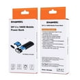 thumbnail image 3 of Mistaha Portable DIY Power Bank Shell Box for 2x 18650 Batteries with USB Output & Display - Black, 3 of 6