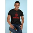 thumbnail image 3 of Old Glory Mens Keep Calm And Listen To Death Metal Short Sleeve Graphic T Shirt, 3 of 6