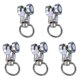 thumbnail image 4 of 5pcs Curtain Track Roller Metal Curtain Pulleys Home Curtain Accessories, 4 of 4