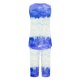 thumbnail image 4 of Conjunto de Verano para las Mujeres Impreso Casual sin Mangas Plisado Superior Y Pantalones Recortados, Cuello Redondo Conjunto de Dos Piezas, 4 of 8