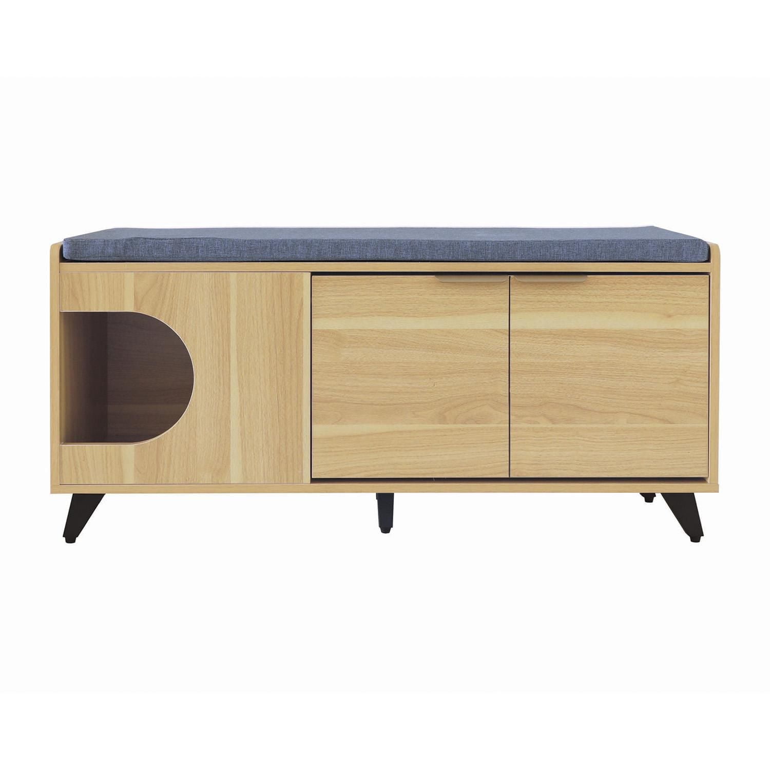 Meuble Multifonctionnel Instachew INAKA avec Niche pour Animaux et Rangement à Chaussures