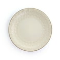 thumbnail image 5 of Elama Contessa 16 Piece Embossed Scalloped Stoneware Dinnerware Set in Ivory, 5 of 9