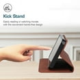 thumbnail image 3 of Case for iPhone 15 Plus Card Slots Holder Wallet Kickstand Folio Flip PU Leather Magnetic, 3 of 5