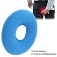 thumbnail image 5 of Donut Pillow Postpartum Pregnancy Sitting Cushion Perineal Doughnut Pillow After Surgery for Butt with Hole Bed Sore Pressure Ulcer Medical Seat Cushion for Tailbone Hemorrhoid Pillow (Light Blue), 5 of 9