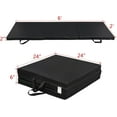 thumbnail image 2 of ZENY 2’’ Thick Tri-fold Folding Gym Exercise Mat Extra Thick Gymnastics Mat Tumbling Mat with Carrying Handles for Home Workout, Core Workouts, Stretching, MMA, Yoga-black, 2 of 8