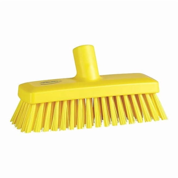 Vikan Deck and Wall Brush,8 7/8 in Brush L 70426