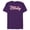 Purple, variant on Disney Mickey & Minnie Coquette Valentine's Family Trip 2026 - Short Sleeve Blended T-Shirt for Adults - Customized-Dark Heather