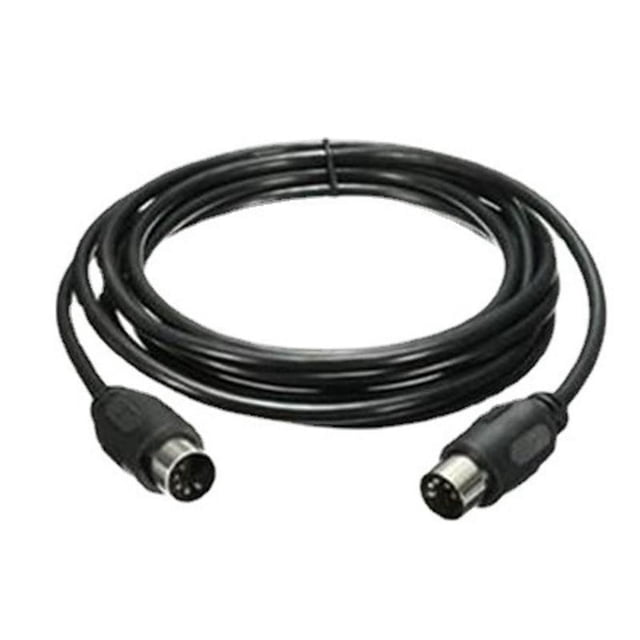 MIDI Extension Cable 5 Pin Male to Male High Quality MIDI Extension Cable for Electric Piano Guitar Instrument 2M