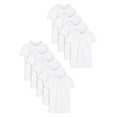 thumbnail image 2 of Men's White Crew Undershirts, 6+3 Bonus Pack, 2 of 6