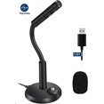 thumbnail image 2 of USB Computer Microphone, USB PC Mute Button with LED Indicator Plug & Play Mac / Windows Compatible, 2 of 3