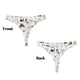 thumbnail image 3 of Balery I Love Dogs Tangas de Algodón para Mujer con Estampado – Ropa Interior Sexy, Transpirable, G-string-Large, 3 of 6