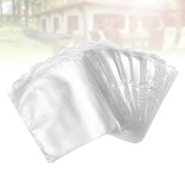 HOMEMAXS POF Heat Shrink Wrap Bags for Bath and Soaps DIY Craft White Multiuse Protects Products 100pcs Size 2