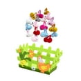 thumbnail image 1 of Canasta de Pascua precargada con juguetes de conejito de peluche Animales de peluche Conejos a granel para Gallina de la cerca, 1 of 9