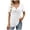 White, variant on Luvior Womens Short Sleeve Tops Summer T Shirts Round Neck Casual Fashion Basic Tee