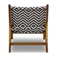 thumbnail image 2 of Pemberly Row Mid-Century Modern Bowen Walnut Lounge Chair, 2 of 8