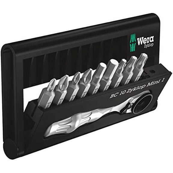 Wera Tools KRAFTFORM Mini 1 BITS Assortment with Ratchet