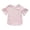 0-Pink180, variant on Tiijoy Girls Cotton Striped Flare Sleeve T-Shirt Casual Round Neck Blouse Top, Sizes 12M-5T
