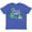 Vintage Royal Blue, variant on Omas Boy Grandson Dinosaur Youth T-Shirt
