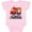 AD-Pink, variant on Fireman Uncle is a Firefighter Boys or Girls Baby Bodysuit