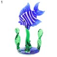 thumbnail image 2 of Decoración hogareña Gwong Fish Figure Fine Workmanship Collectable Realista Mini Fish Tank Adorno para niños Gwong 21072364, 2 of 6