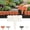 Cream, variant on Imitation Stone Garden Fence Plastic Retaining,DIY Garden Edging Border,Interlocking No Dig Decorative Garden Fence, for Yard, Patio, Outdoor