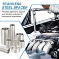 thumbnail image 5 of Uxcell 304 Stainless Steel Spacer, Round Metal Spacer Unthreaded Screw Standoff Bushing for Screws Bolts and Rods 5/16" x 3/8" x 11/16", 5 of 6