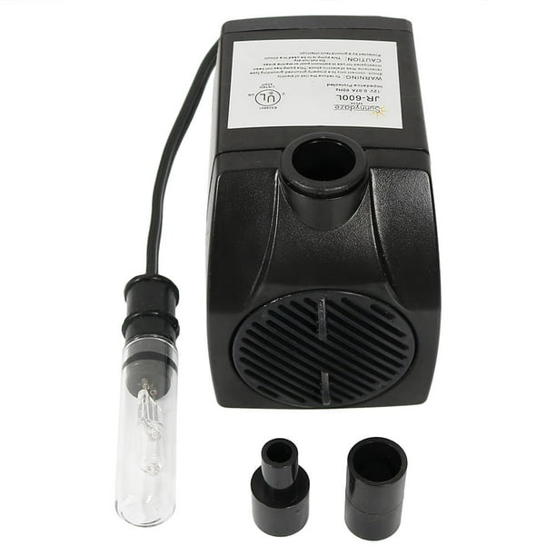 Sunnydaze 120volt Electric Water Fountain Pump with Finger Light 160