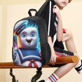 thumbnail image 5 of Ghostbusters Stay Puft School Bag Daypack Multipurpose Backpack Satchel Bookbag Oxford Cloth Adjustable Shoulders Rucksack, 5 of 6