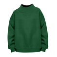 thumbnail image 6 of Mock Neck Sweatshirt Womens Fall Oversized Turtleneck Pullover Long Sleeve Casual Sweater Tops 2XL, 6 of 7