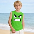 thumbnail image 2 of PRfgtbd Boys T Shirts Soft Tees Tops Cool Breathable Kids Sleeveless Tank Top With Cartoon Print T-Shirt Boys Summer Casual Tank Tops Party Stylish Tees, 2 of 6