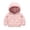 Pink, variant on Wilark Girls Winter Quilted Puffer Jackets Long Sleeve Lightweight Casual Cute Hooded Zip Up Warm Outerwear Pink 2-12