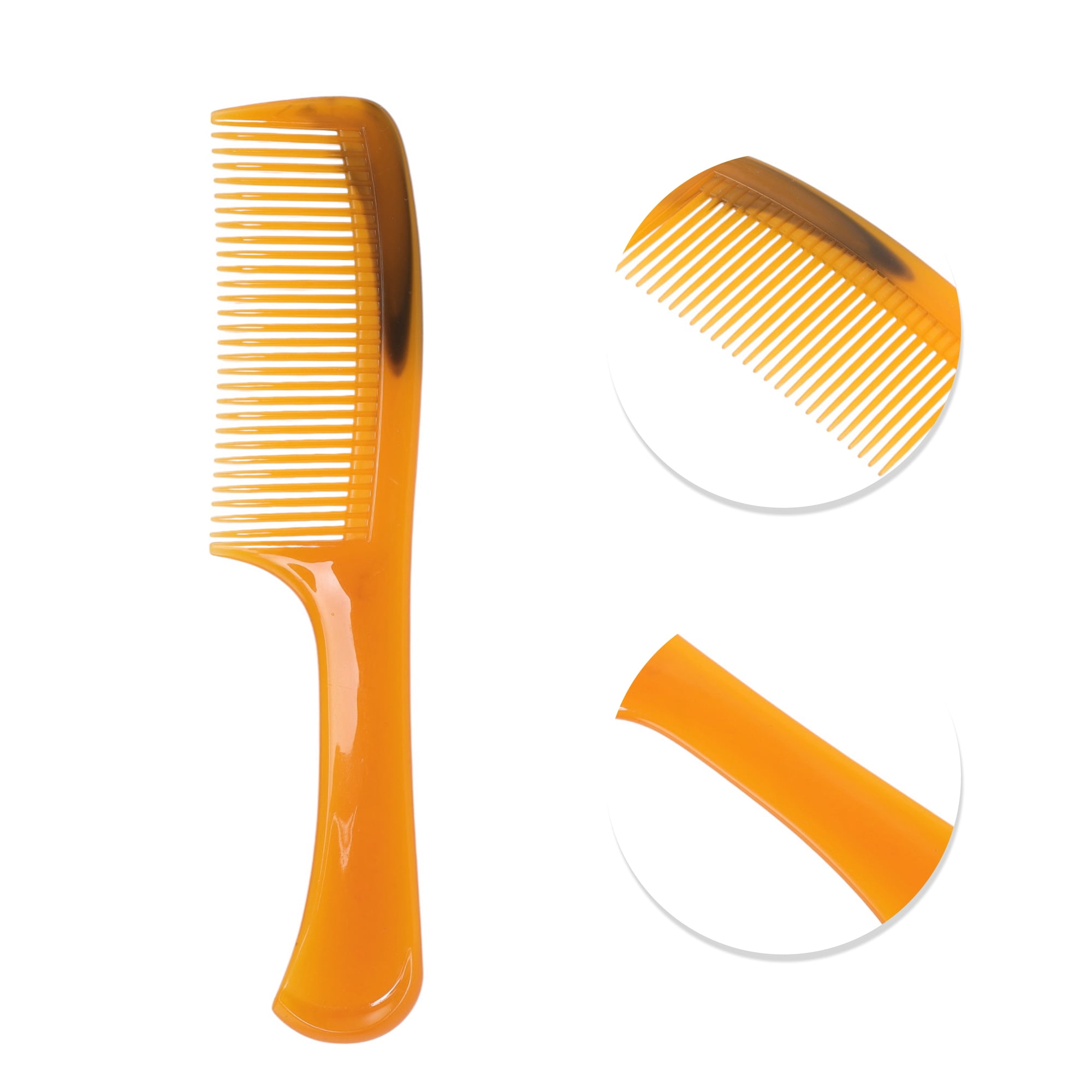 Unique Bargains 1 Piece Women Lightweight Tendon Comb in Vibrant Orange Color
