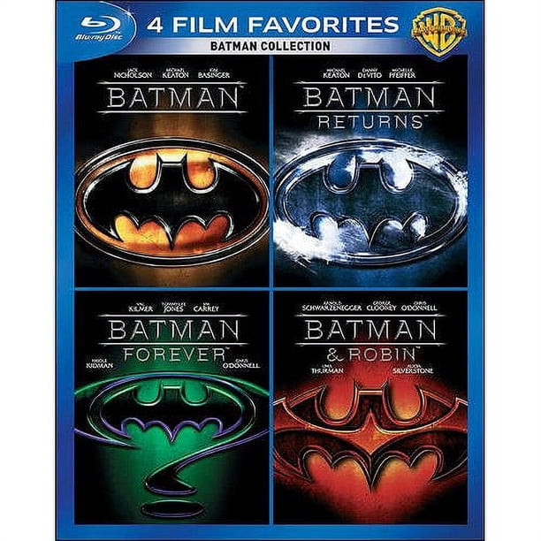 Warner Home Video: 4 Film Favorites Batman Collection - Blu-ray