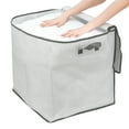 thumbnail image 4 of Unique Bargains 1 Pack Clothes Storage Bags Moving Bags Stripe 19*17*19in, 4 of 7
