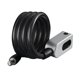 thumbnail image 3 of Waterproof Anti-theft Fingerprints Motorcycle Locks Mountain Bike Cable Lock Aluminum Alloy, 3 of 5