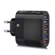 thumbnail image 3 of Cargador de teléfono móvil de 48 W con 6 puertos USB y múltiples interfaces para viajes, 3 of 3