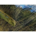 thumbnail image 4 of Ambesonne Alaska Quilted Bedspread Set 3 Pcs, Snow Covered Mountain, Queen Size, Forest Green White Blue, 4 of 5