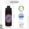 thumbnail image 3 of Botella de agua Philadelphia_Phillies, vasos de acero inoxidable con aislamiento y tapa, taza de café de viaje, taza de agua con aislamiento al vacío de doble pared, regalos para mujeres, hombres,, 3 of 5