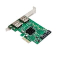 thumbnail image 5 of IO CREST SI-PEX40058 Carte Contrôleur HyperDuo 2 Ports SATA III 2 Ports eSATA III PCIe 2.0 x2 Vert, 5 of 5